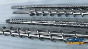 交聯(lián)聚乙烯(XLPE)、聚氯乙烯(PVC)、聚乙烯(PE)、低煙無(wú)鹵電纜擠出機(jī)螺桿